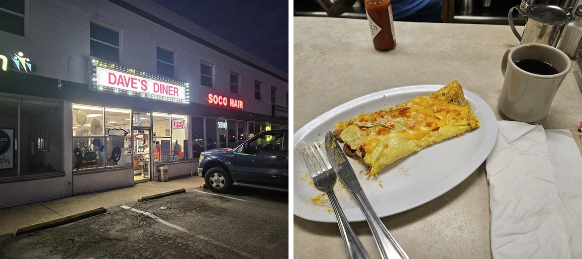 Dave's Diner Menu
